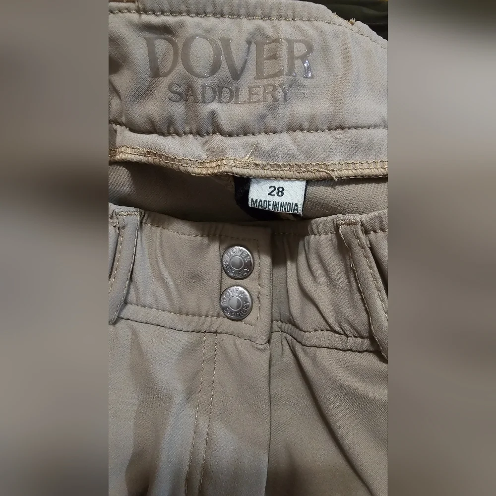 Dover Saddlery Tan Riding Pants - Picture 6 of 8